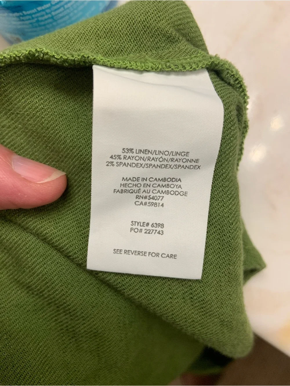 CAbi Olive Green Pleated Women's Shorts